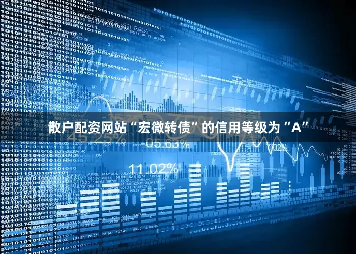 散户配资网站“宏微转债”的信用等级为“A”