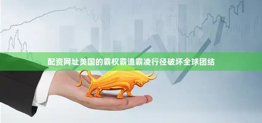 配资网址美国的霸权霸道霸凌行径破坏全球团结