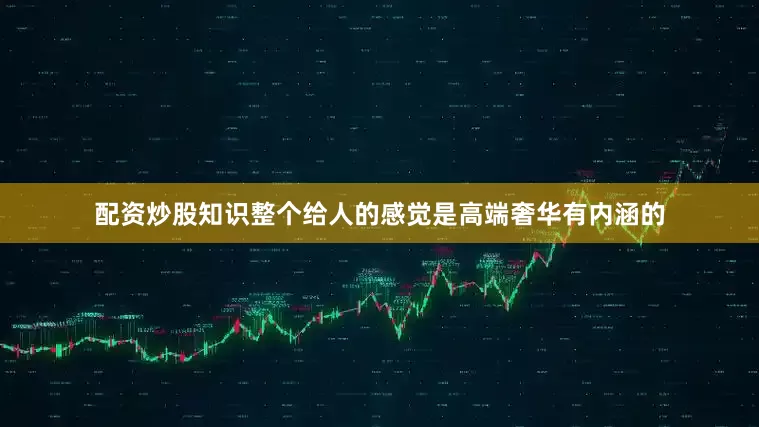 配资炒股知识整个给人的感觉是高端奢华有内涵的