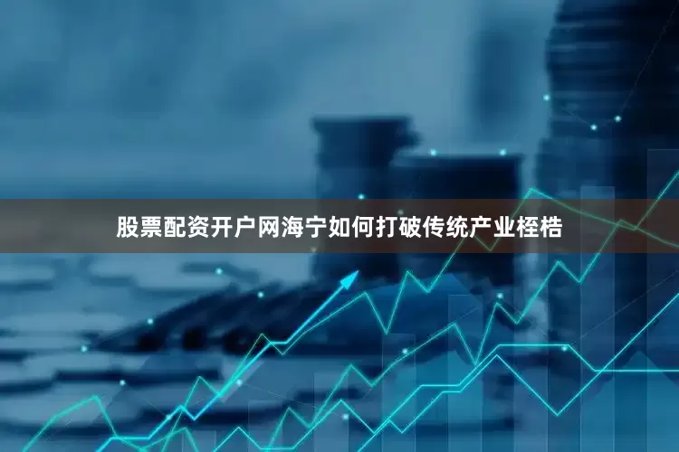 股票配资开户网海宁如何打破传统产业桎梏